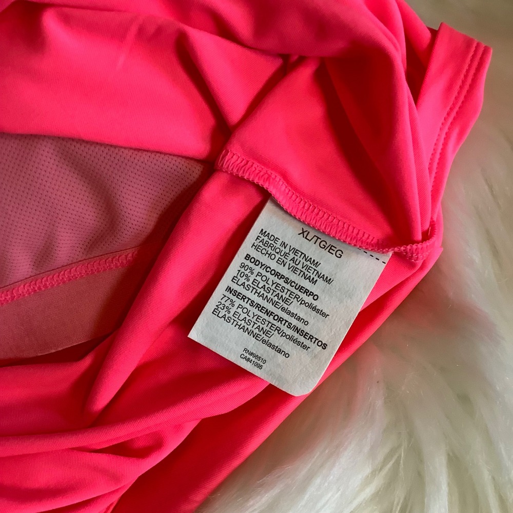 Under Armour Armour Sport 2-in-1 Built n Bra Tank Neon Pink HeatGear XL 1356299 - Picture 11 of 16